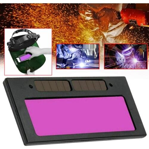 1pc Solar Auto Darkening Welding Mask Helmet Eyes Goggle Welder Glasses For Work