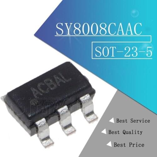 10PCS SY8008CAAC SOT23-5 SY8008 SOT23 SY8008C SOT-23-5
