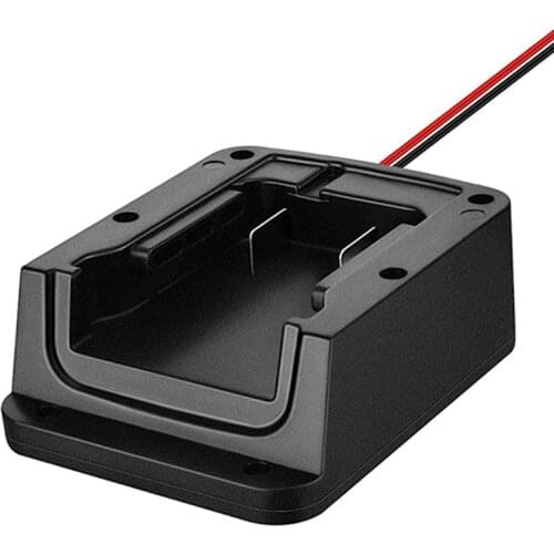 Battery Adapter 18V Battery Dock Adapter Dock Holder Power Mount with Wires Connector for M18 Battery