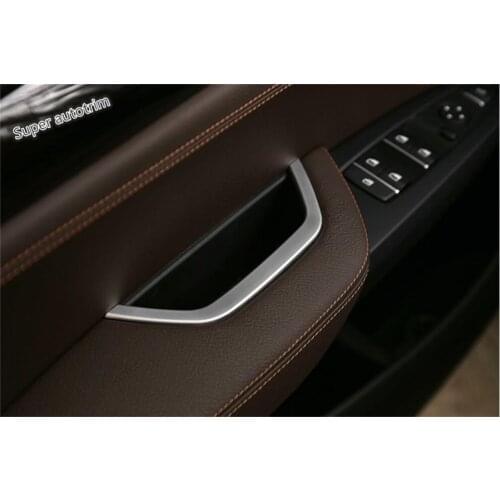Lapetus Accessories Interior Inner Car Door Armrest Handle Frame Cover Trim 1 Piece / ABS For BMW X3 F25 / X4 F26 2012 - 2017