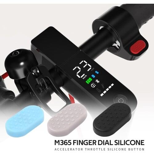 Electric Scooter Parts Silicone Accelerator Lightweight Element Protective Case Electric Decoration for Ninebot MAX G30