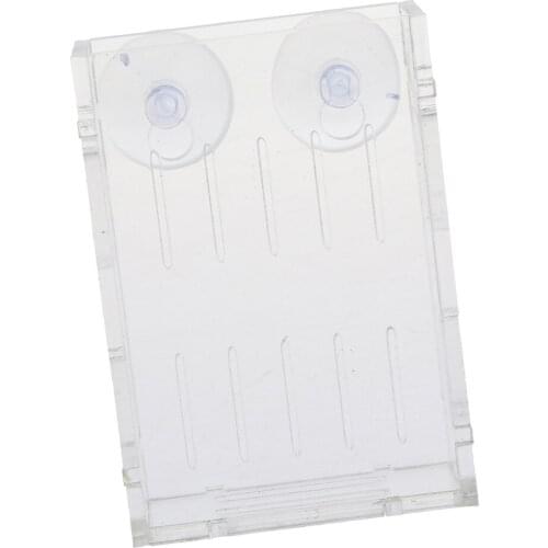 Home Aquarium Clear Acrylic Rectangle 6x2.5x8.5 cm Container Plant Cup Planter