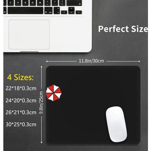 Umbrella Corp Mouse Pad DIY Print Anime Gaming Umbrella Corp Umbrella Corp Re Quarantine Lockdown