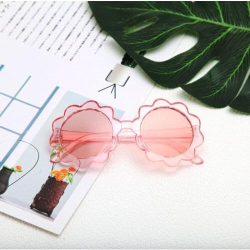 Summer Girl Boys Cute Animal Cartoon Flower Wings Outdoor Sunglasses Children Lovely Vintage Sunglasses Protection Classic Kids