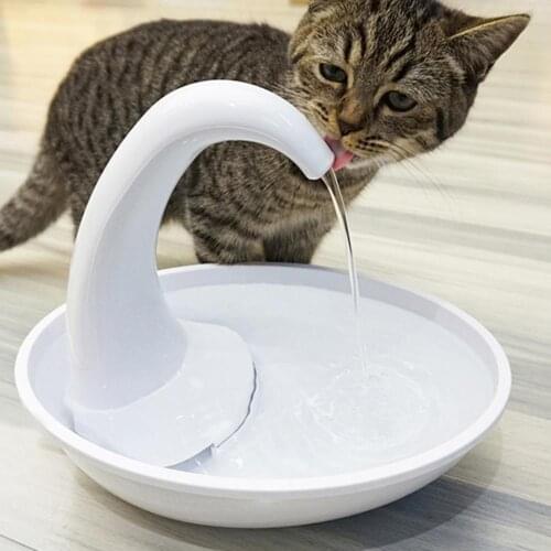 80%HOTAutomatic Pets Electric Water Fountain Drinking Dispenser Feeder Set for Cats