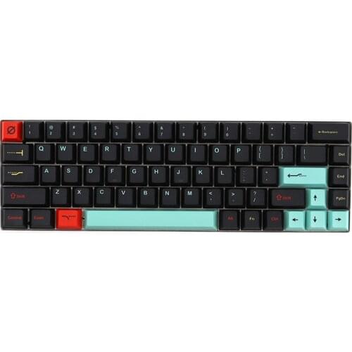 Metropolis Keycaps PBT Sublimation Mechanical Keyboard Cherry Profile 87/104 98068 Customized Filco Keycap 129 Keys