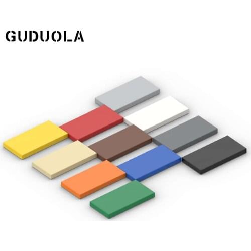 Guduola Tile 2x4 (Plates / Special) 87079 MOC Build Parts Small Particle Educational School Toys 40pcs/lot