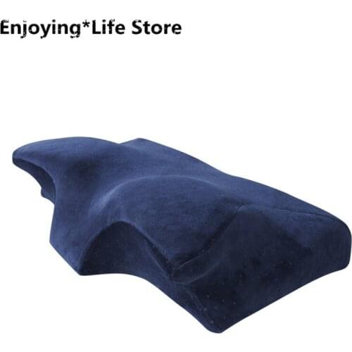 Memory Pillow Neck Slow Rebound Space Memory Cotton Pillow Cervical Pillow Health Pillow Core Single Pillow Neck Filling