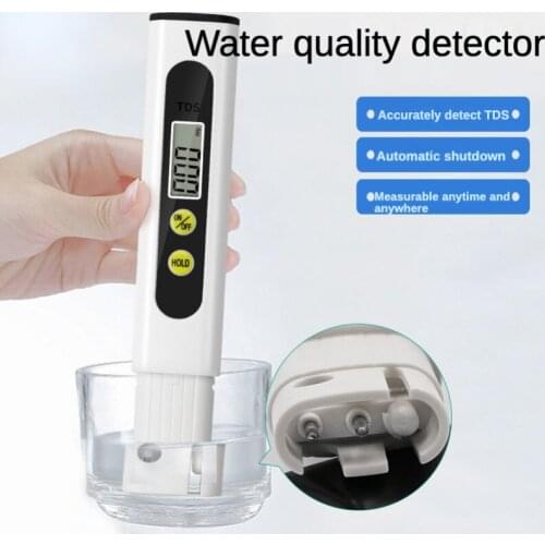 TDS Water Quality Tester Water Test Meter for Drinking Water, Aquariums Fish Farming Family Drinking Water Purified Water Tester