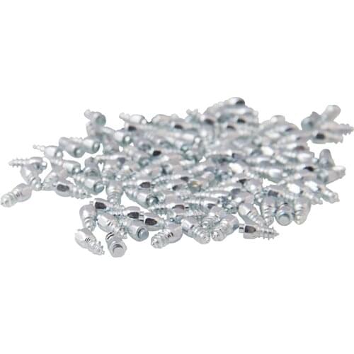 Pack 100pcs Motorcycle Car SUV ATV Wheel Tyre Stud Screw Snow Tire Spikes