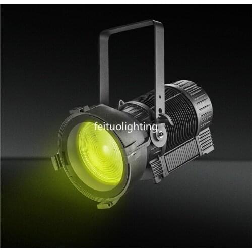 8pcs Waterproof 300w Led Fresnel Light With Auto Zoom WW / CW / RGBAL 5in1 Led Theatre Spotlight For Stage Studio Film Event