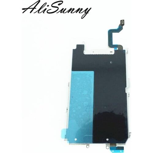 AliSunny 10pcs BackPlate for iPhone 6 4.7'' Plus 6Plus 6G LCD Metal Back Plate Shield Home Button Extend Long Flex Cable Parts