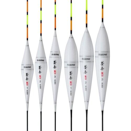 3pcs/lot Nano Float with Box Kit Carp Float Small Flat Tail Nano Float Kit Bold and Eye-catching Fishing Gear