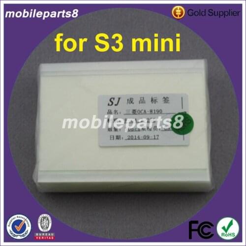 50pcs/lot 250um For mitsubishi OCA optical clear adhesive double side sticker For galaxy S3 mini s4 mini s5 mini 4inch screen