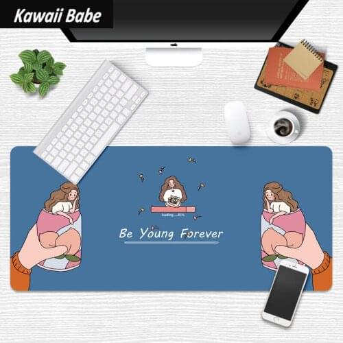 700x300 Gamer Keyboard Mousepad Cute Gaming Mouse Pad Extra Large XXL Waterproof Maus Pad Desk Mouse Mat Game Accessories