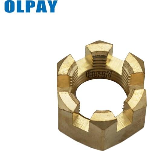 90171-16011 Copper Castle Nut for Yamaha 40HP 50HP 55HP 60HP 70HP 90HP Outboard Engine
