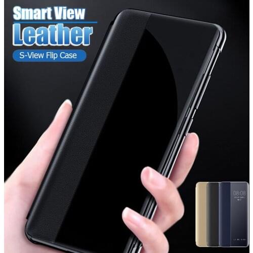 S 9 flip folio Case on For Samsung Galaxy s8 s9 plus cover 9s 8s s8plus s9plus 9splus window smart View touch luxury Phone funda