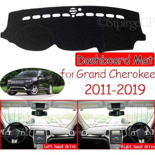 For Jeep Grand Cherokee WK2 2011 2012 2013 2014 2015 2016 2017 2018 2019 Anti-Slip Mat Dashboard Cover Dashmat Accessories Cape