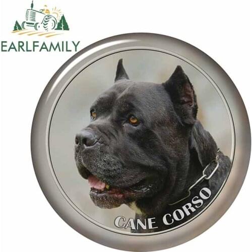 EARLFAMILY 13cm For Cane Corso Dog Repair Car Sticker Vinyl Car Wrap Decal Waterproof Decals Personality For JDM SUV RV