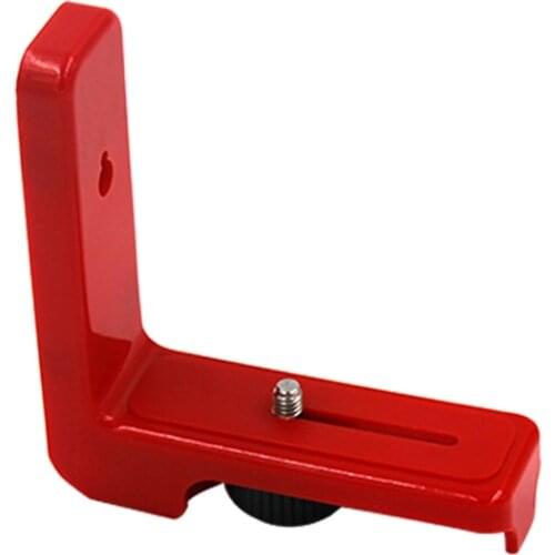 2017 New 1/4 "Laser Level L-Bracket Leveling Super Strong Iron Magnet Adsorption Bbracket For Common Laser Levels Freeshipping