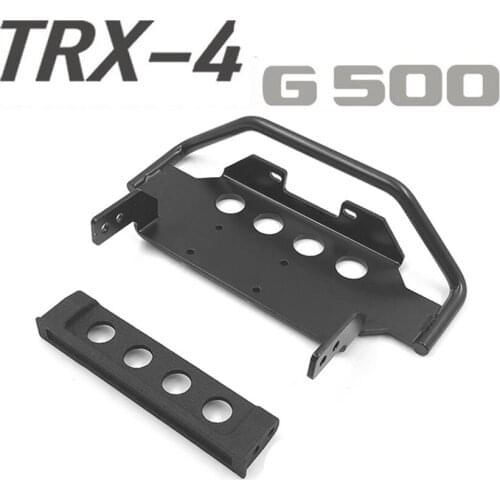 Metal Bumper Assembly For Rock Crawler Model Truck TRX-4 BENZ G500 Rc Toys Car Upgrade Parts