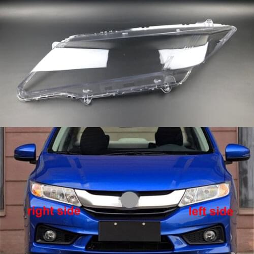 Headlight Cover Front Headlight Transparent Lampshade Headlight Casing For Honda City 2015 2016 2017