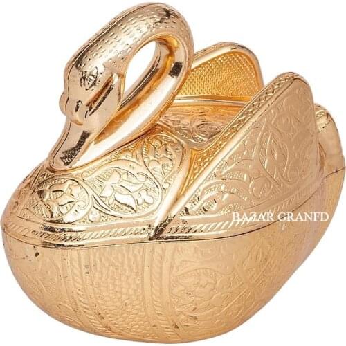 NEW HIGH QUALITY SUGARER SWAN PATTERNED LID DOWRY WEDDING GIFTS WITH A VARIETY OF COLORS SPECIAL FOR MOTHERS DAY SPECIAL PATT