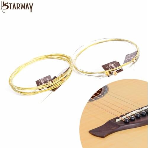 Starway Pro ACOUSTIC GUITAR Accessories Strings Full Pack LIGHT/MEDIUM Gauge 11-50 Phophor Bronze