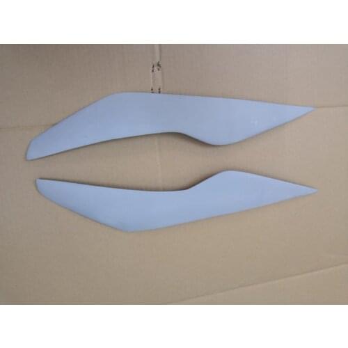 Fiberglass Headlight Eyebrows Eyelids for 2009-2012 Ford Focus