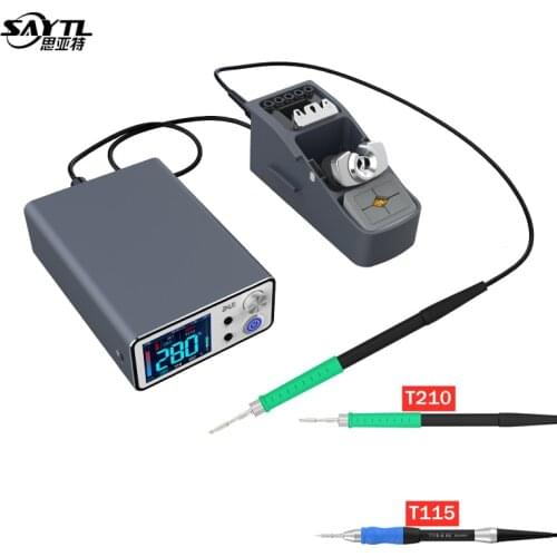 Aixun T3B Smart Soldering Station Nano Precision Welding Soldering Iron with T210/115 Handle Welding Tips for PCB SMD Bga Repair