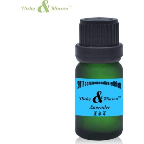 Vicky&winson Lavender essential oil 10ml Aromatherapy essential oils Oil soluble DIY soap SPA 2017 commemorative edition