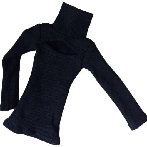 [wamami] 50# Black Chest Op Sweater/Tight Knitwear For 1/4 MSD DOD BJD Dollfie