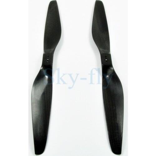 1 Pair 1555 T Type CW+CCW Carbon Fiber Propeller For Quadcopter Drone
