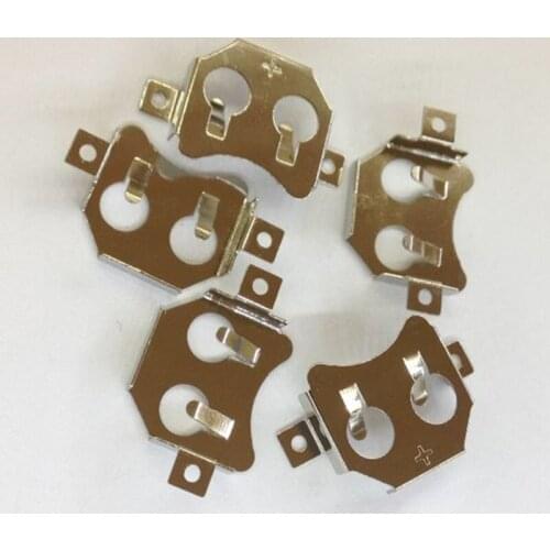 10PCS/LOT Battery shrapnel CR1220 battery seat CR1225 ML1220 LIR1220 Button batteries CCR-1200