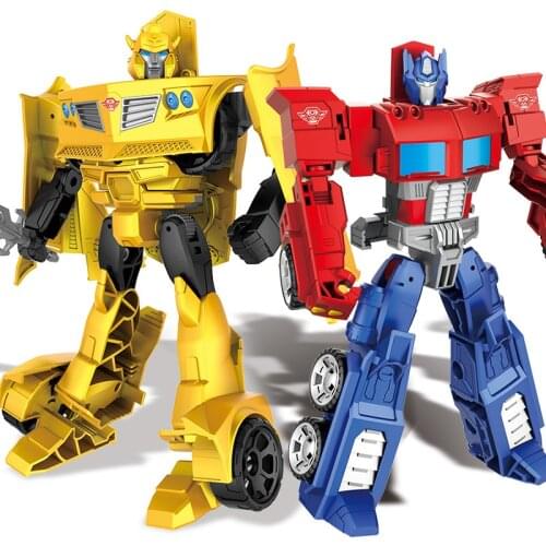 19CM Alloy ABS Transformation Robot Action Figure Cool Aircraft Car Model Toys for Children Boys Deformation Robots Toy Gift