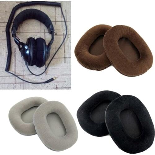 2Pc Velvet Velour Earpad Earmuff Cushion For for ATH-M50 M50S M50X M40 M40S M40X