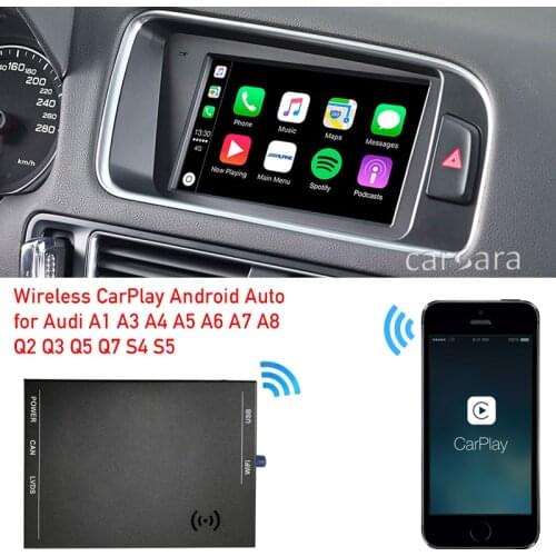 Q5 B8 WIFI Wireless Carplay box car factory radio screen upgrade Android Auto module retrofit SQ5 headunit multimedia mmi 3g