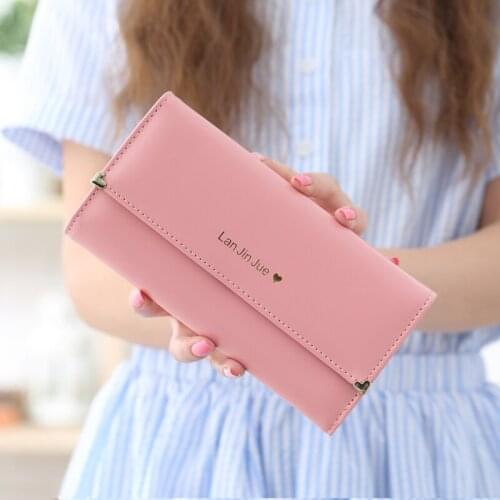 Long Wallet Women Letter Purses Fashion Coin Purse Card Holder Wallets Female High Quality Clutch Money Bag Pu Leather Wallet