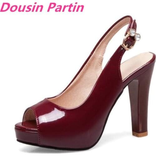 Женская обувь на каблуке Dousin Partin China At AliExpress