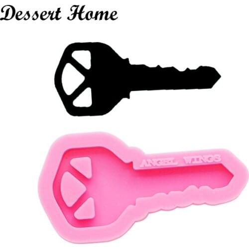 DY0195 Mini key scissors Epoxy Resin Molds For Jewelry Diy Silicone Keychain Necklace Earring Decoration Shiny Glossy
