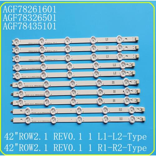 New 10pcs LED Backlight Bar Lc420due 42la620v 42ln540v 42la615v 6916l-1412a 6916l-1413a 6916l-1414a 6916l-1415a for 42 Inch TV