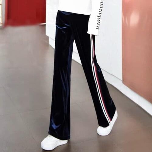 Afei Tony New Soft Leg Pants Womens Autumn pregnancy pants Straight Tube High Waist Slim Long Loose Maternity Pants