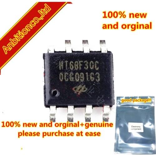 10pcs 100% new and orginal HT68F30C HT68F30 SOP8 Enhanced I/O Flash Type MCU 8-Bit MCU with EEPROM in stock