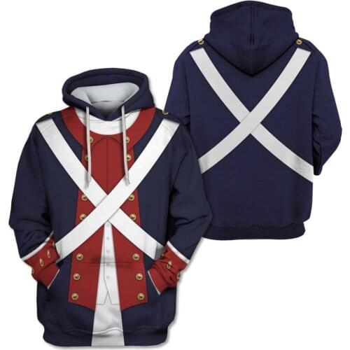 Drop shipping 2020 Fashion Men Hoodies Legion of the United States Full-Print 3d Hoodie Cosplay costume Cool Streetwear