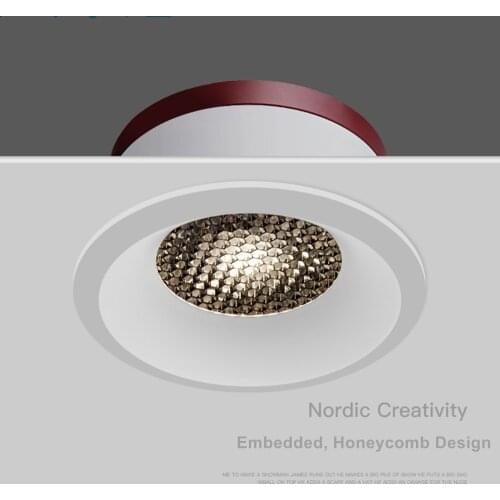 Modern Led Ceiling Light Dimmable Ceiling Lights Led Spot Recessed Ultra Thin Led Down Light 5W 7W 10W 12W For Home Hotel Office