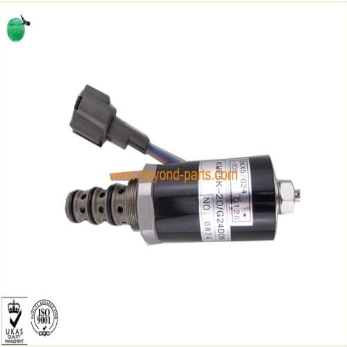 Excavator spare parts Kato Solenoid valve KWE5K-20 G24D05