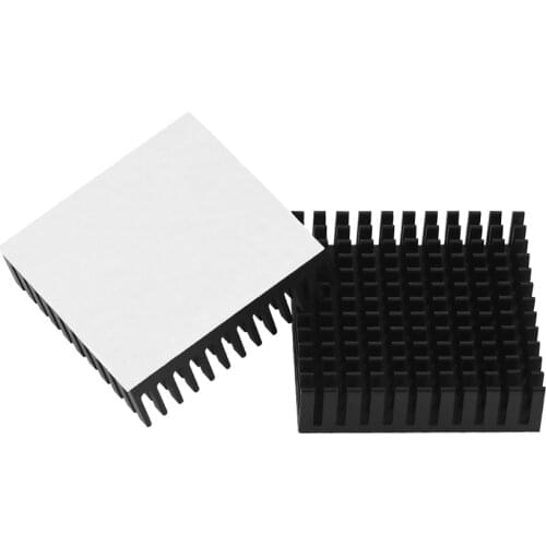 1Pcs/3Pcs/4Pcs 3D Prints Radiator Aluminum Motor Heatsink Electronic Heat Sink for Ender 3 PRO 42 stepper motor With Adhesive