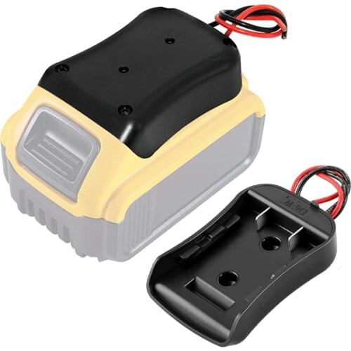 Oein New Upgrade Battery adapter for DeWALT 18v dock power connector With 12 Awg Wires Connectors Adapter Tool Accessories