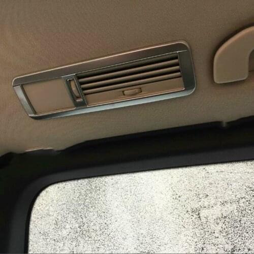 Accessories For Mercedes Benz Vito W447 2014 2015 2016 2017 Chrome Roof Air Conditioner AC Vent Outlet Panel Trim Car