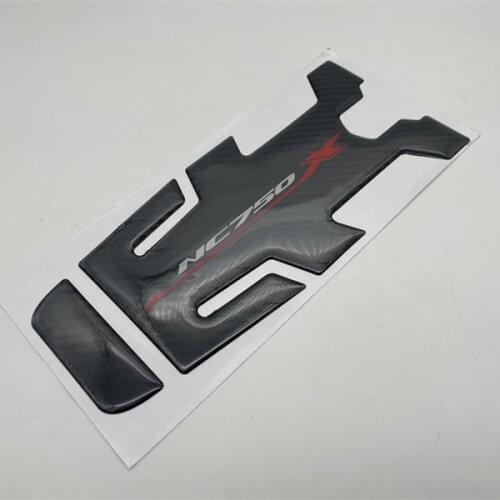 Motorcycle Accessories Carbon Fiber Oil Fuel Gas Tank Pad Tankpad Decal Protector Sticker For NC750X NC 750X NC700 NC700X